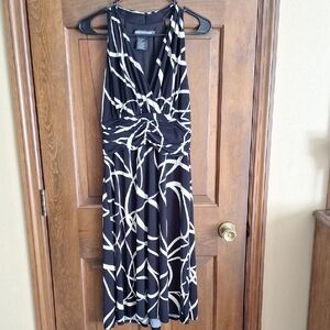 Joneswear Black and White Halter Dress